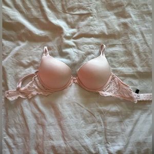 Light Pink Very Sexy Bombshell Add-2-Cups Lace Push-Up Bra